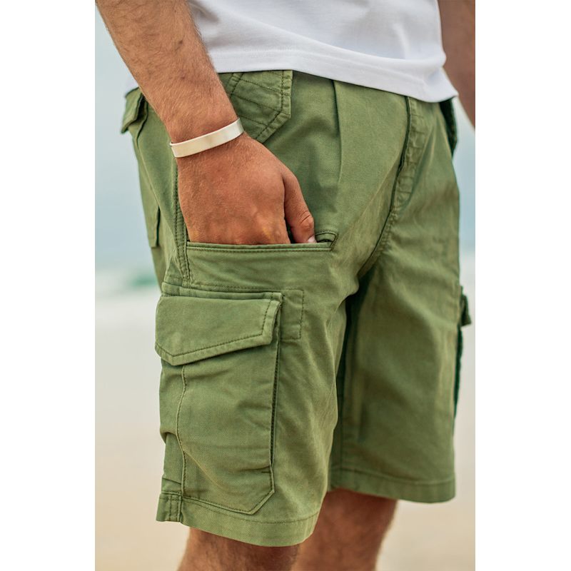 &Sons Surplus Army Shorts Green &SONS Trading Co Wolf Badger