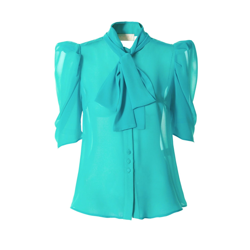 Thumbnail of Angel Turquoise Blouse image