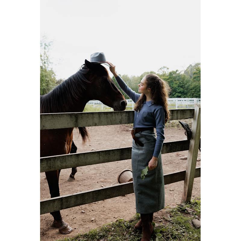 Thumbnail of Classic Belted Skirt image