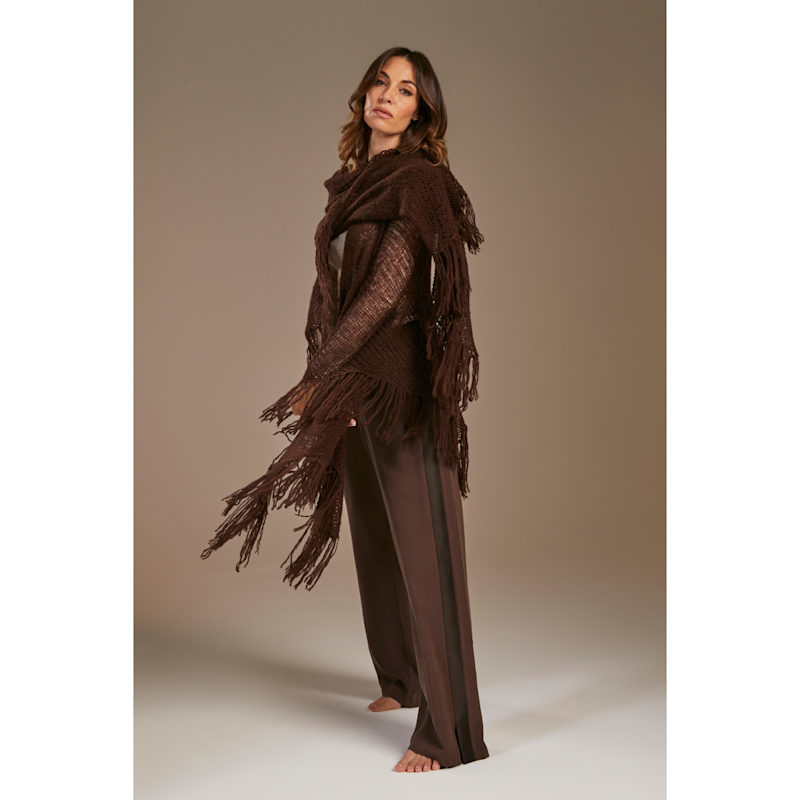 Thumbnail of Knitted Cape Chocolate Topping image
