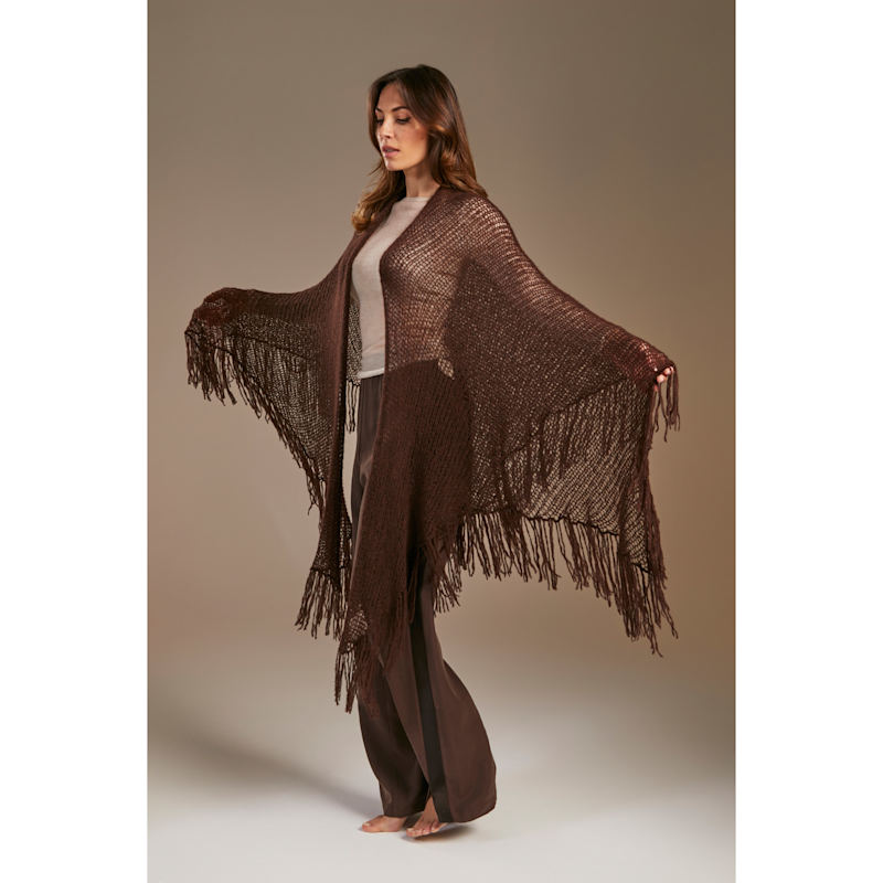 Thumbnail of Knitted Cape Chocolate Topping image