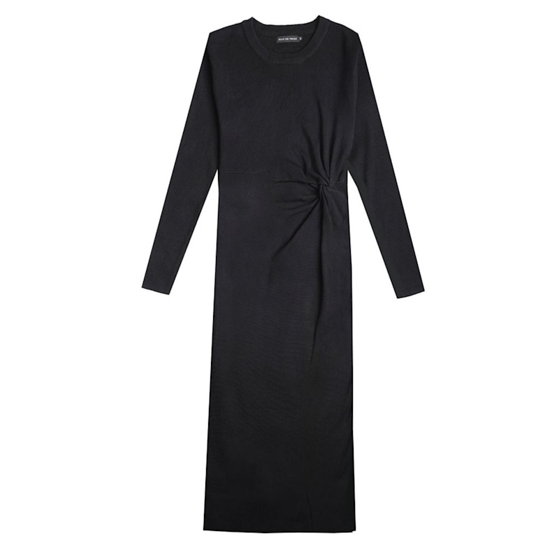 Thumbnail of Knot Detail Knitted Maxi Dress image