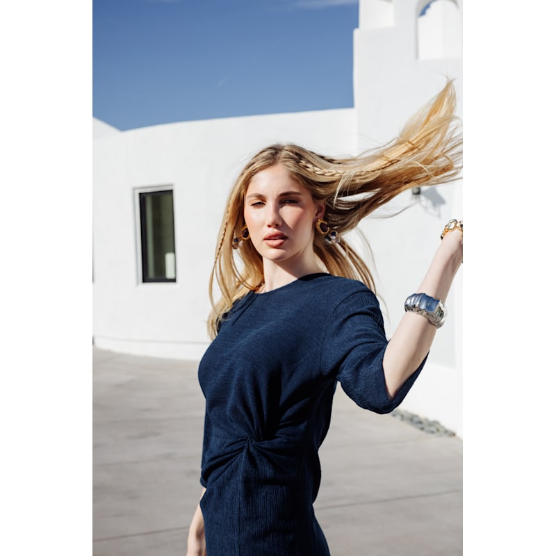 chinese dress ladies Anna red knot detail maxi dress – Glamify Famous For Loungewear main image 0
