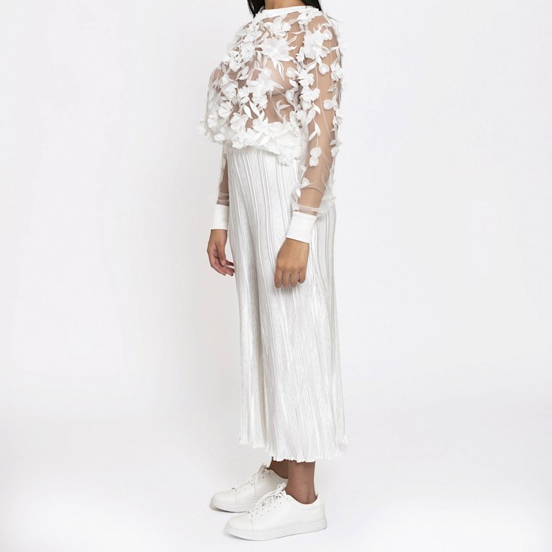 Flower Jacquard Tops anuke ànuke