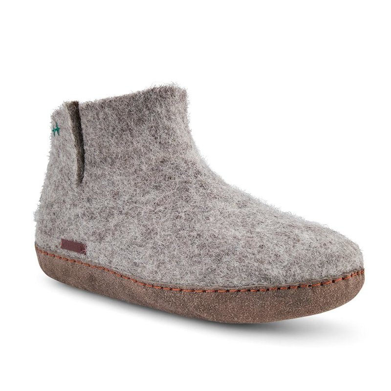 Thumbnail of Women's Classic Boot - Grey With Suede Sole image