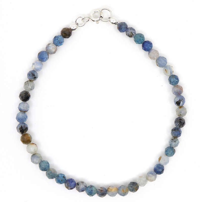 Thumbnail of Kyanite Dainty Beaded Bracelet image