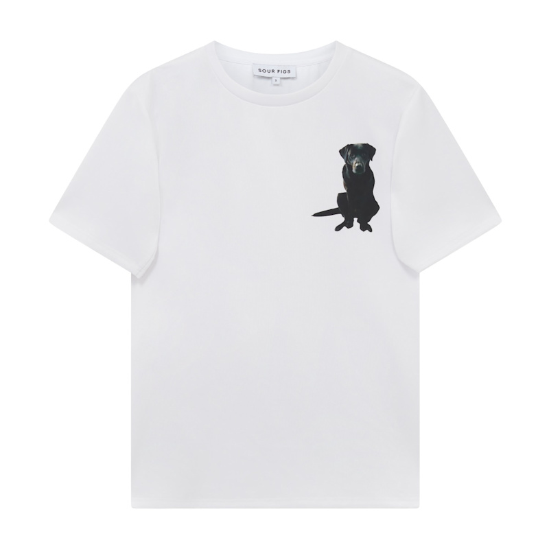 Thumbnail of Labrador Original Unisex T-Shirt In White image