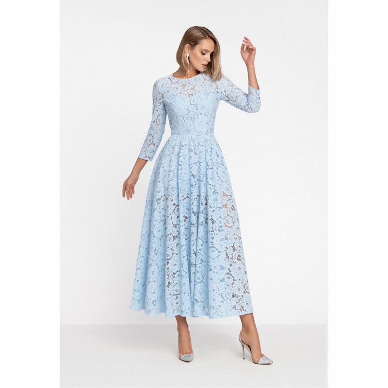 Thumbnail of Lace Dress Viktoria Light Blue image