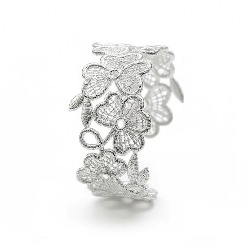 Thumbnail of Lace Stylish Bangle - Gold image