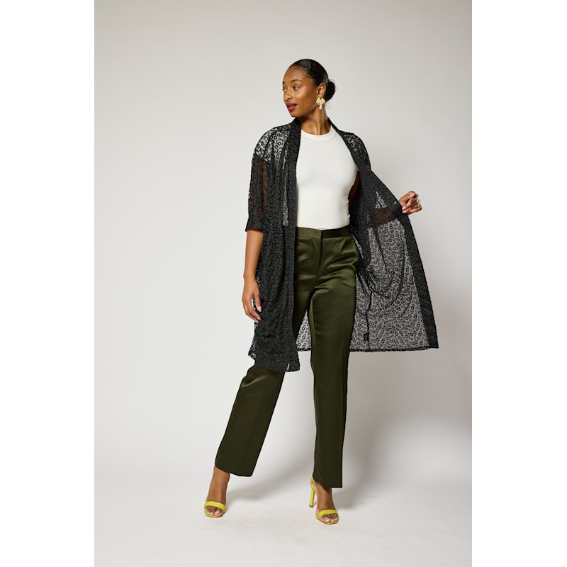 Thumbnail of Lacy Luxe Kimono Jacket image
