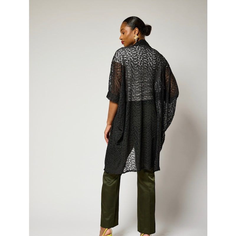 Thumbnail of Lacy Luxe Kimono Jacket image