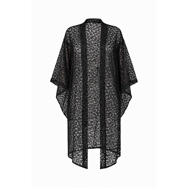 Thumbnail of Lacy Luxe Kimono Jacket image