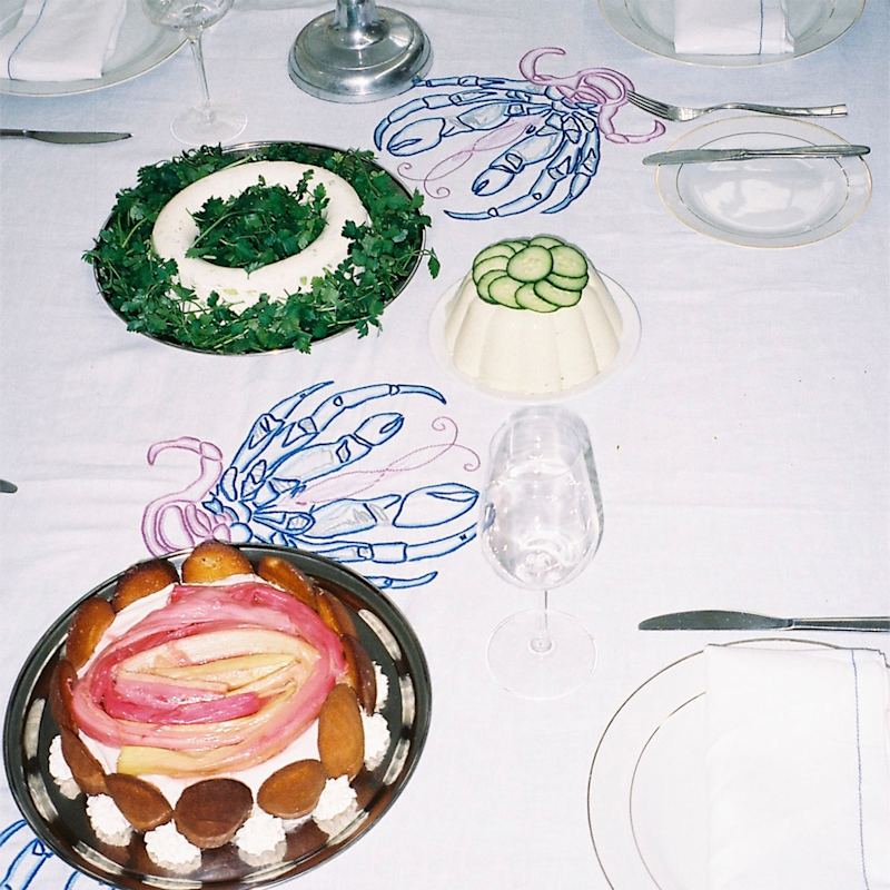 Thumbnail of Lagosta Tablecloth Big White image