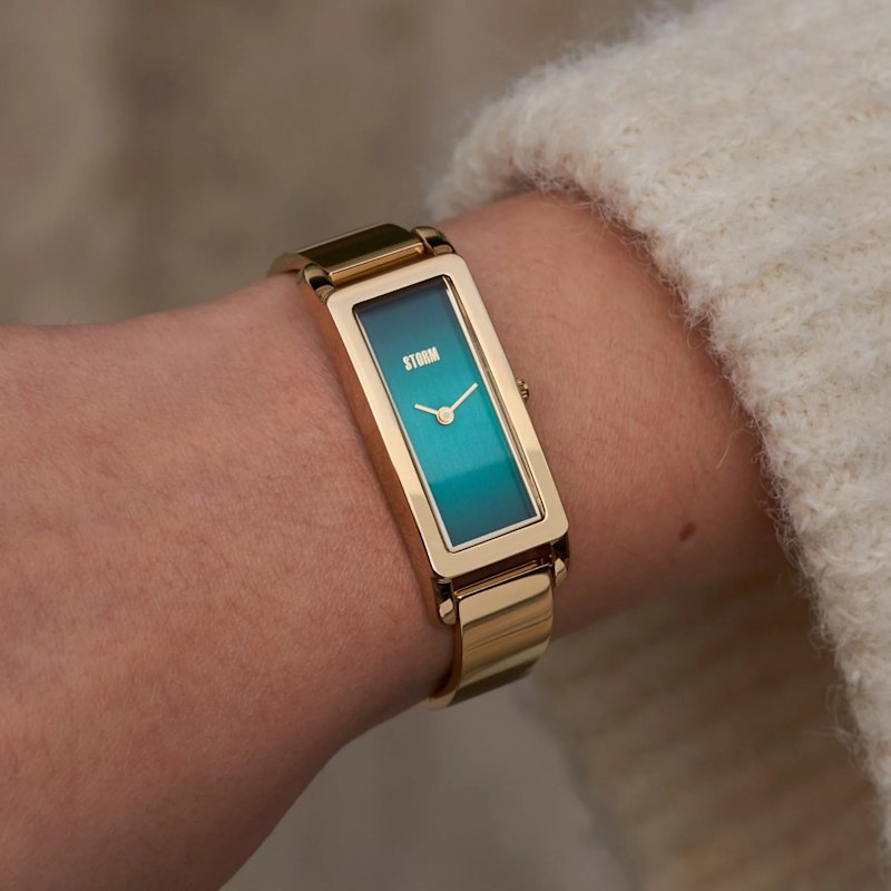 Thumbnail of Laila Gold Teal image