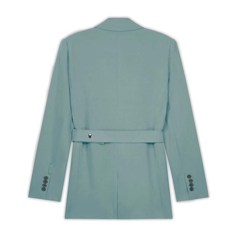 Thumbnail of Lainey Blazer- Dusty Jade image
