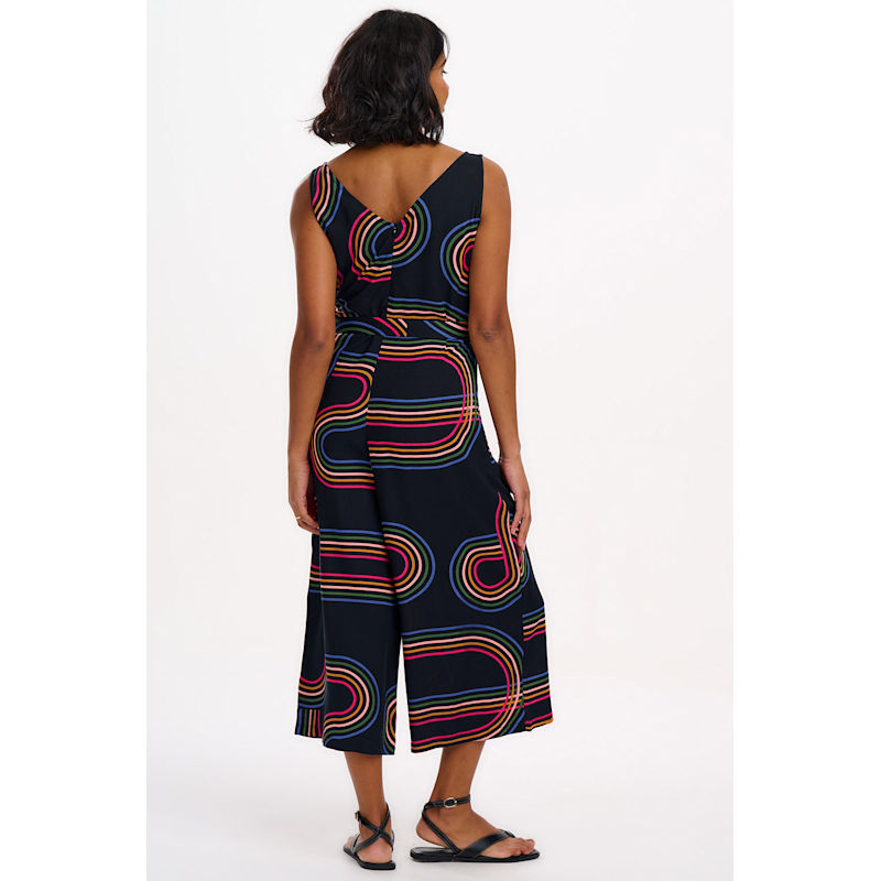 Thumbnail of Lamiah Jumpsuit Black, Retro Racer image