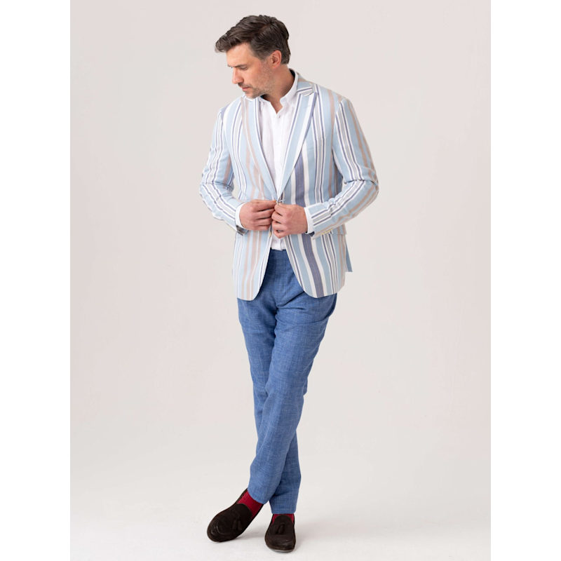 Thumbnail of Lamu Striped Kikoy Blazer image