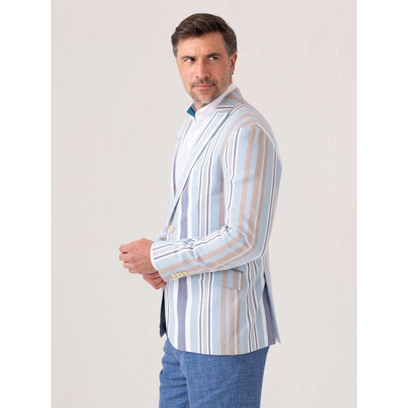 Thumbnail of Lamu Striped Kikoy Blazer image