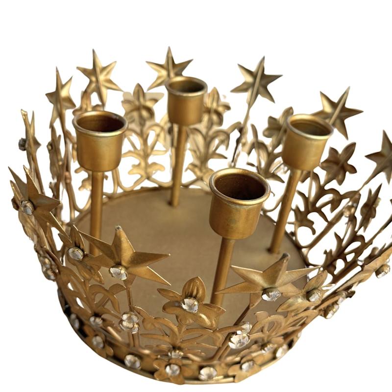 Thumbnail of Large Crown With 4 Candle Holder image