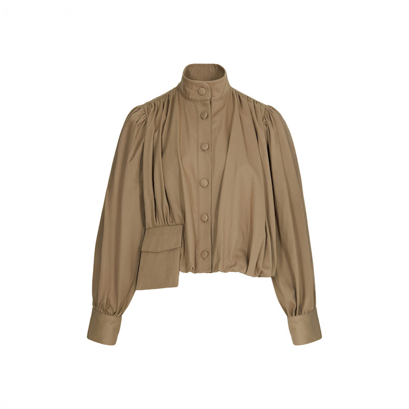 Thumbnail of Latte Jacket İN Camel image