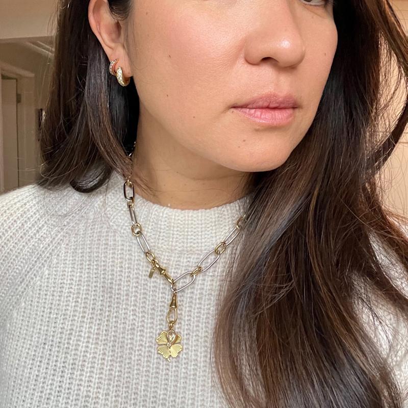 Thumbnail of Lauren Two Tone Necklace image