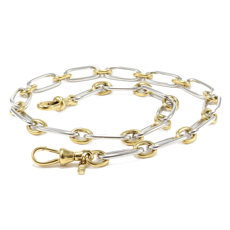 Thumbnail of Lauren Two Tone Necklace image