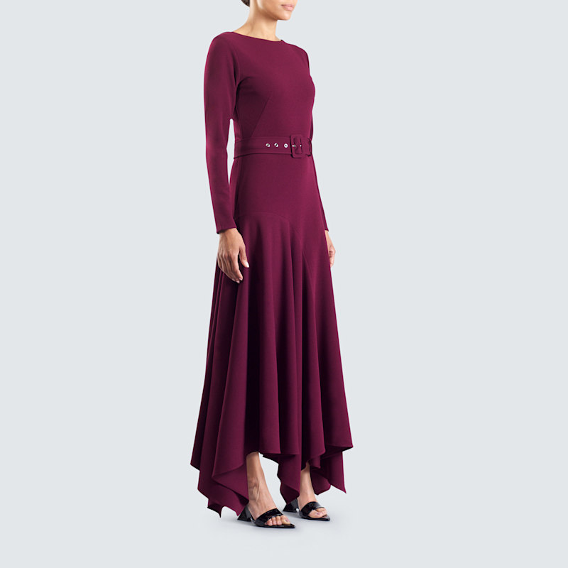 Thumbnail of Layne Plum Dress image