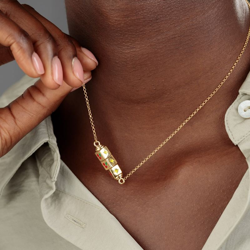 Thumbnail of Gold Vegas Baby Necklace image