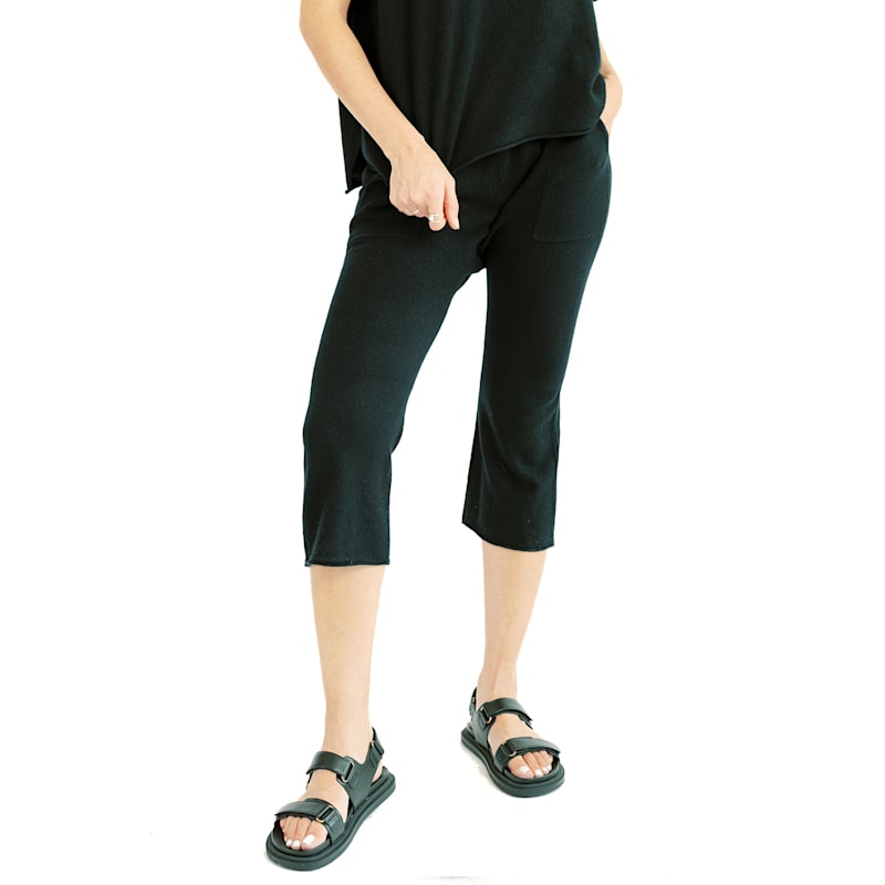 Thumbnail of Cashmere Jogger Pants - Black image