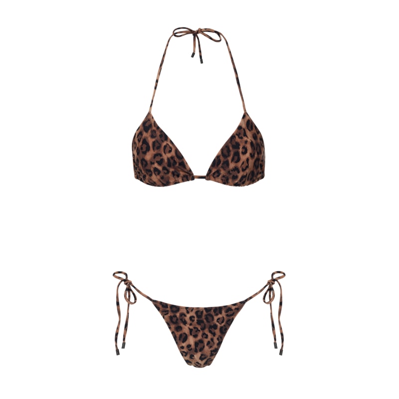 Thumbnail of Le Triangle Top - Leopard image