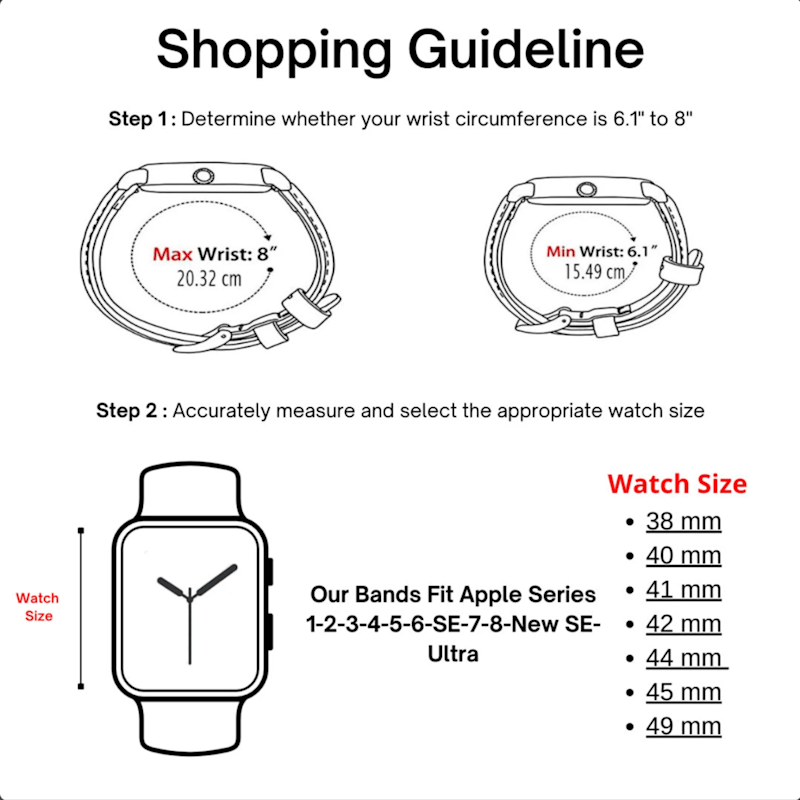 Thumbnail of Leather Apple Watch Strap Ferro  Detroit image