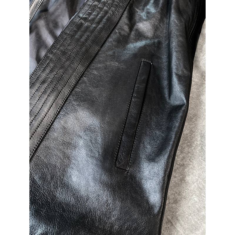 Thumbnail of Leather Bomber Kimono image