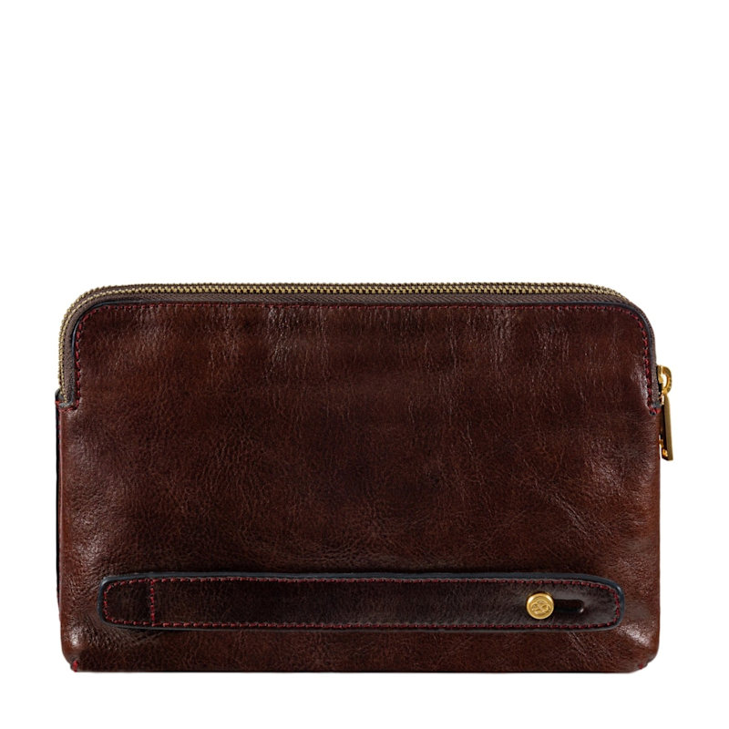 Thumbnail of Brown Leather Clutch - Ulysses image