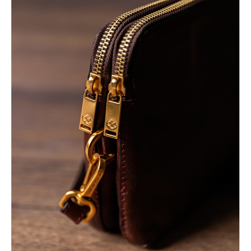 Thumbnail of Brown Leather Clutch - Ulysses image