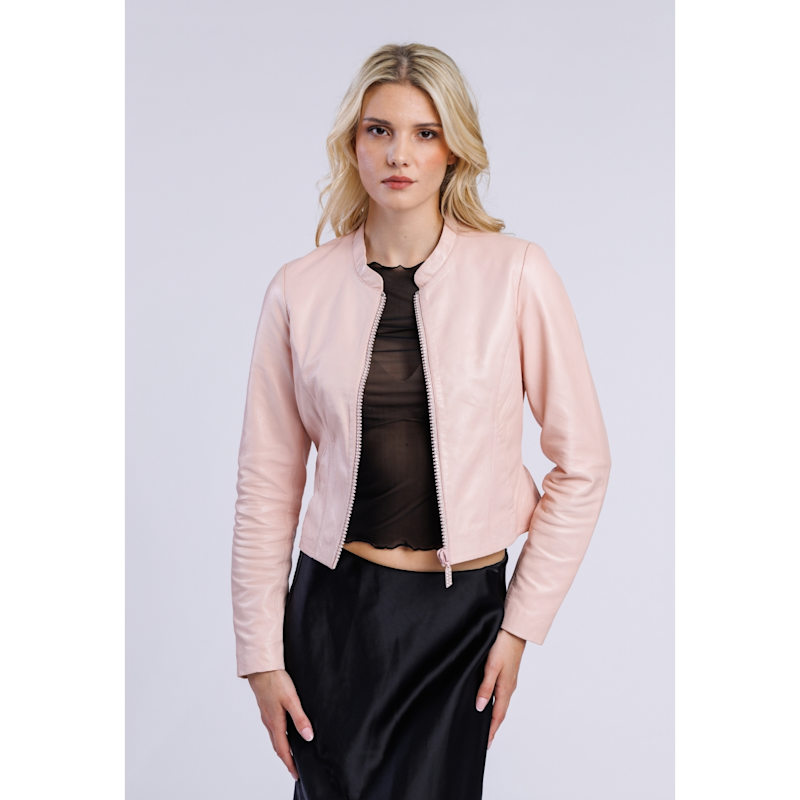 Thumbnail of Leather Jacket Sparkling Future Pink image