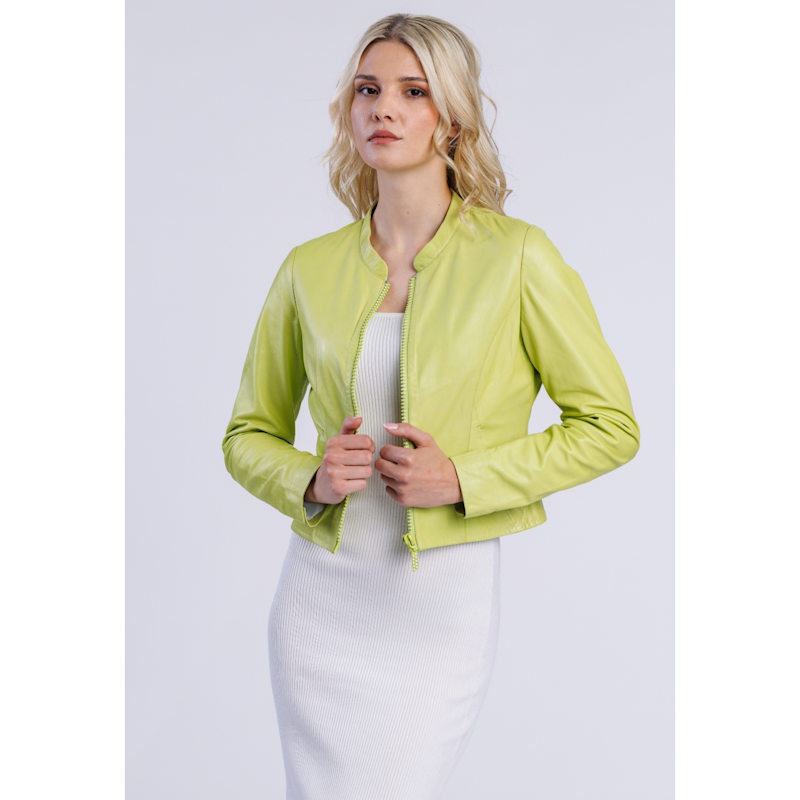Thumbnail of Leather Jacket Sparkling Lemon image