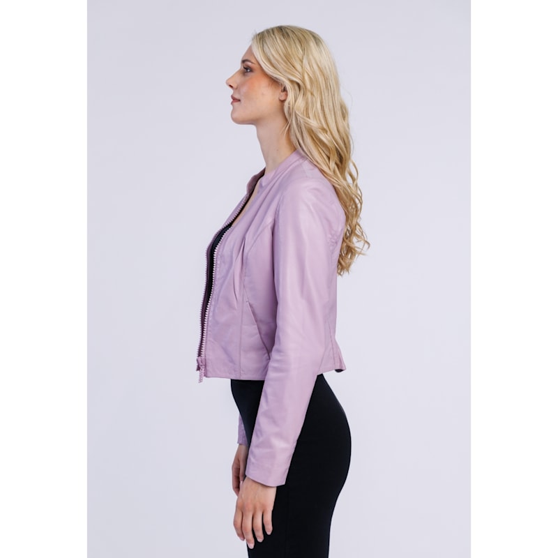 Thumbnail of Leather Jacket Sparkling Lilac image