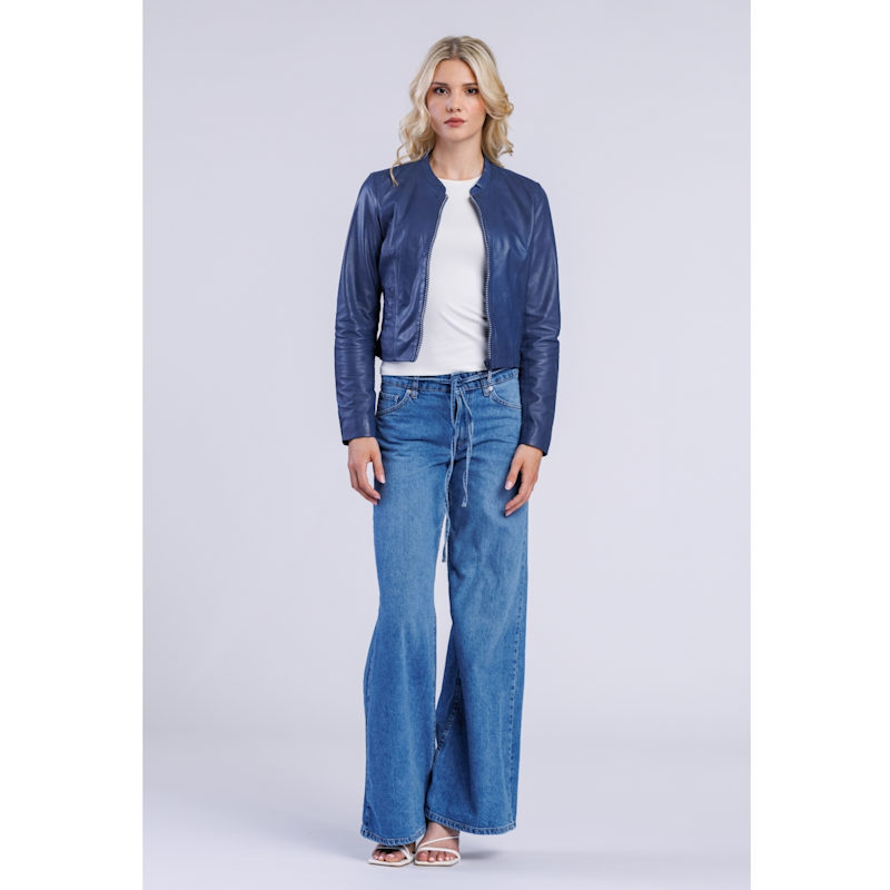Thumbnail of Leather Jacket Sparkling Whale image
