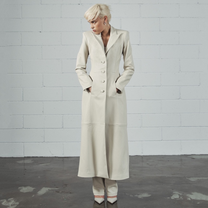 Thumbnail of Leather Long Coat image