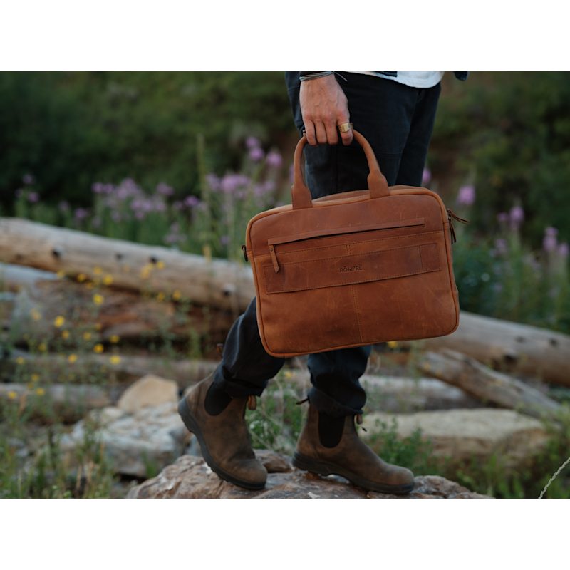 Thumbnail of Leather Pilot Bag image
