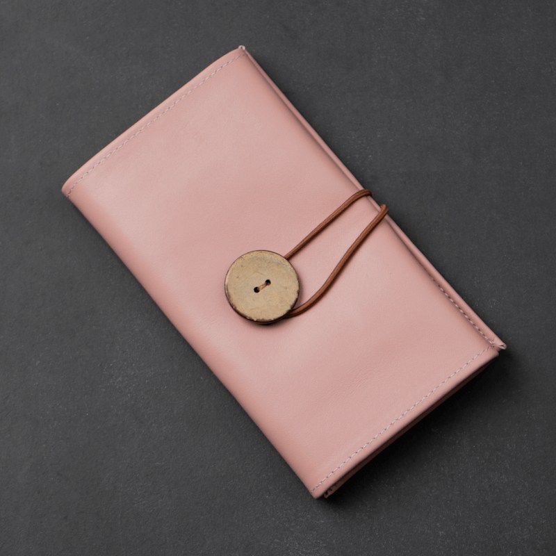 Thumbnail of Leather Pink Travel Tech Organizer - Riverside image
