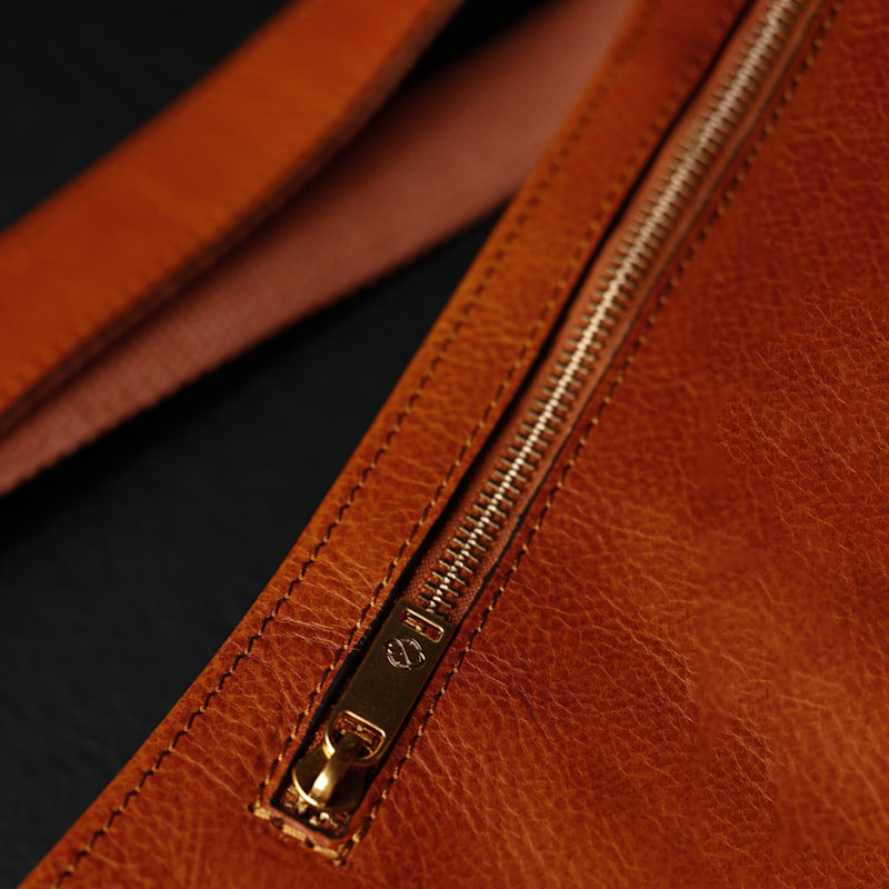 Thumbnail of Leather Sling Bag Crossbody Bag - The Monk image