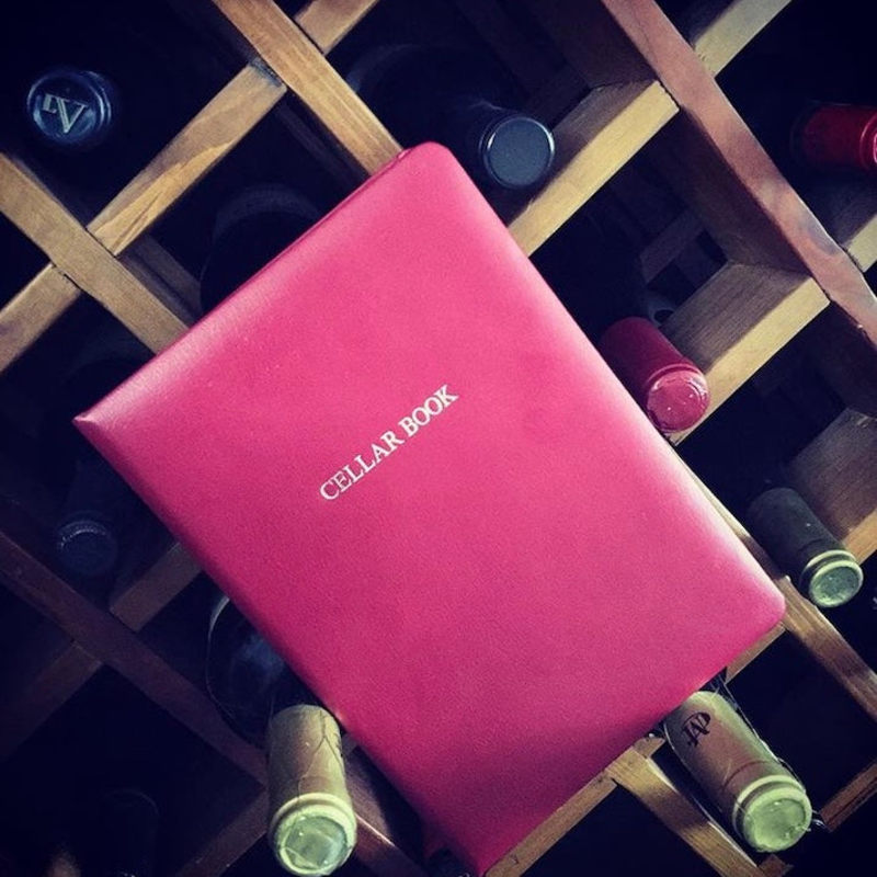 Thumbnail of Leather Wine Cellar Book - Claret image