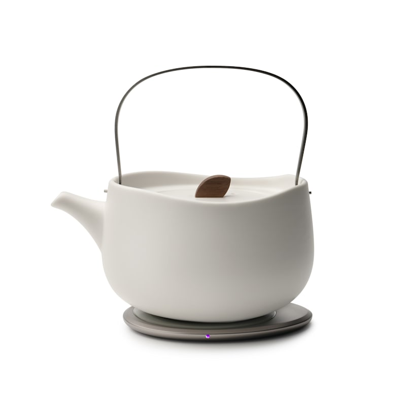 Thumbnail of Leiph Self-Heating Teapot Set-Jasmine White image