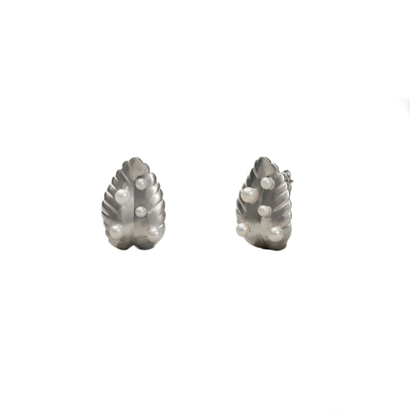Thumbnail of Lemon Leaf Earrings image