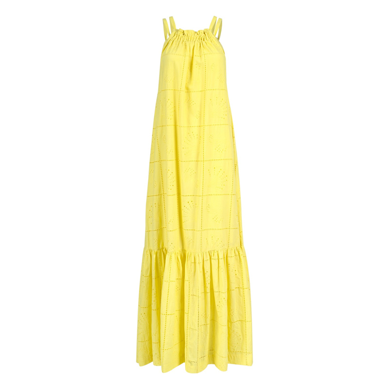 pineapple dress for women Pineapple Panel Long Dress | Made in Hawaii main image 1