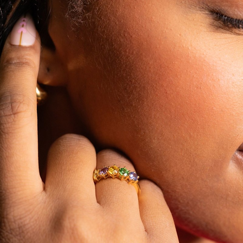 Thumbnail of Alexandrite Lena Birthstone Ring image