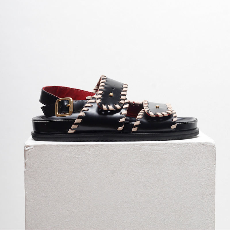 Thumbnail of Lena Black Sandals image