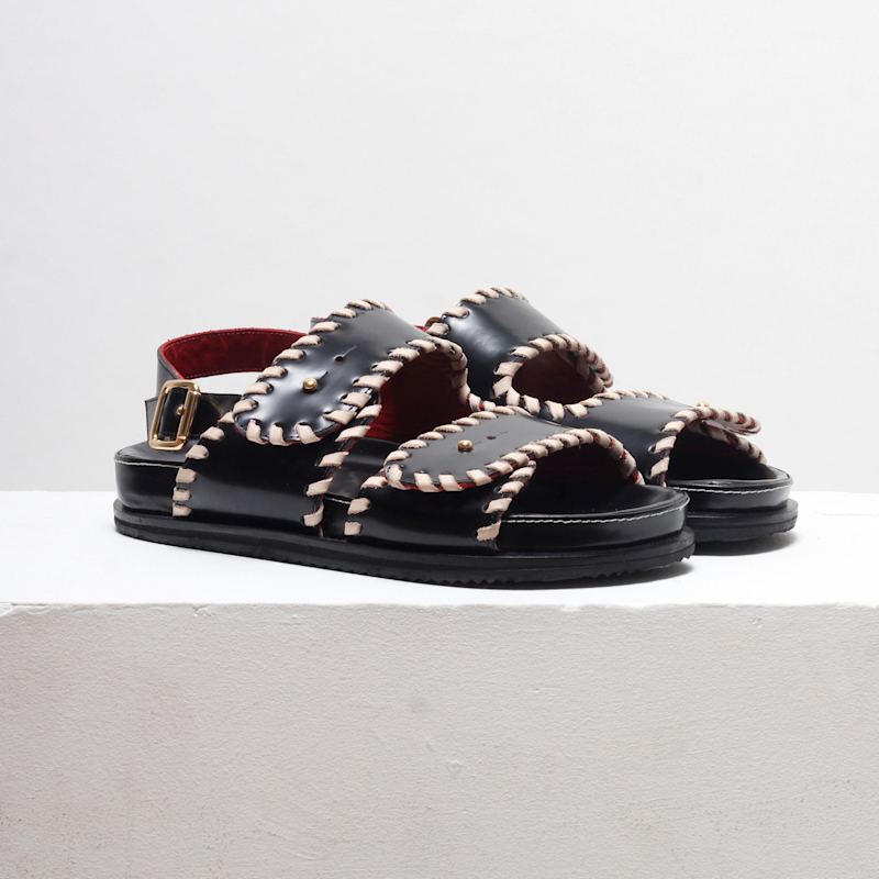 Thumbnail of Lena Black Sandals image