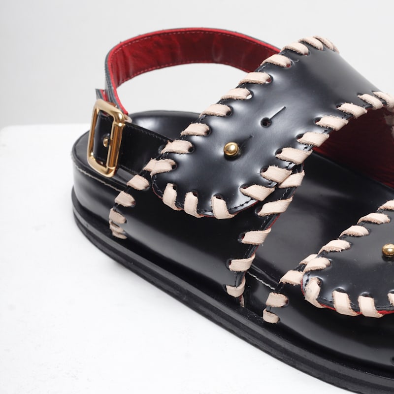 Thumbnail of Lena Black Sandals image